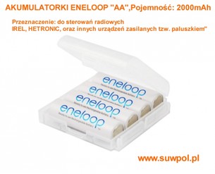 Baterie - akumulatory ENELOOP AA Pojemność 2000mAH (4szt.)
