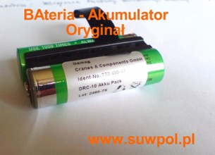 Bateria - akumulator do nadajnika radiowego DRC-10 Akku-Pack Demag