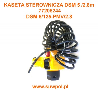 Kaseta sterownicza DSM 5/125-PMV/2.8m (Manulift) (77205244)
