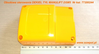 Obudowa sterowania DEKIEL TYŁ MANULIFT DSM5 (Kasety sterowniczej) 77200244