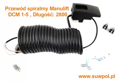 Przewód spiralny DCM 1-5 2800 (Manulift)