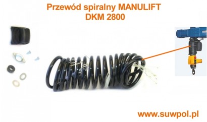 Przewód spiralny DKM 2800 (Manulift) DSM5